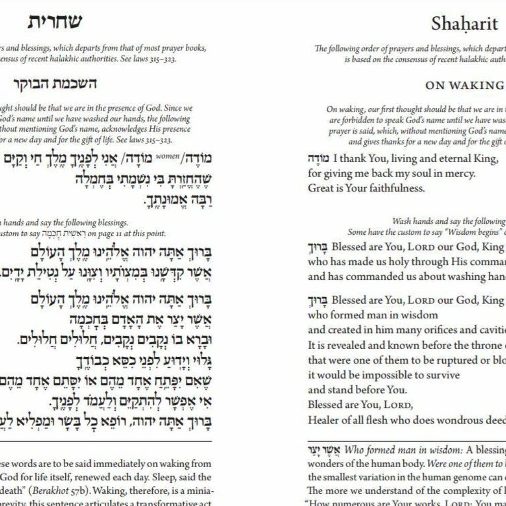 ๐Koren Shalem Hebrew English Complete Sacks Siddur w/Thumb Tabs Ashkenaz Green - Picture 8 of 9